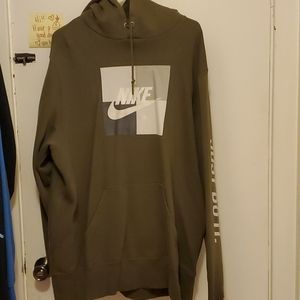Men's Nike Hoodie Hunter Green XXL